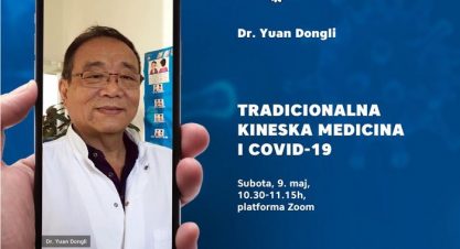 Online predavanje o rezultatima tradicionalne kineske medicine u liječenju COVID-19